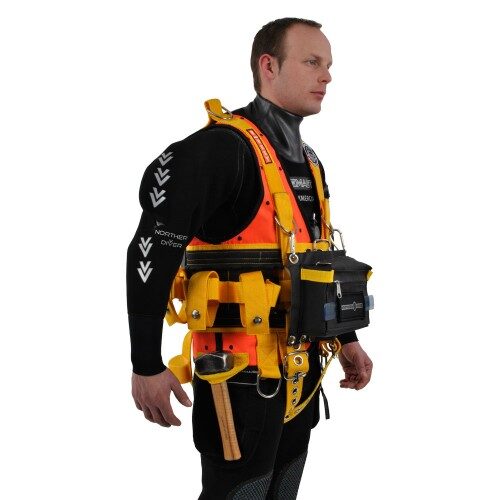 Northern Diver 1000kg R-Vest Harness with Hard Mount