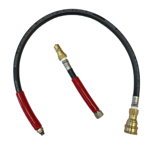 37" Bailout Whip, Brass, With Locking System