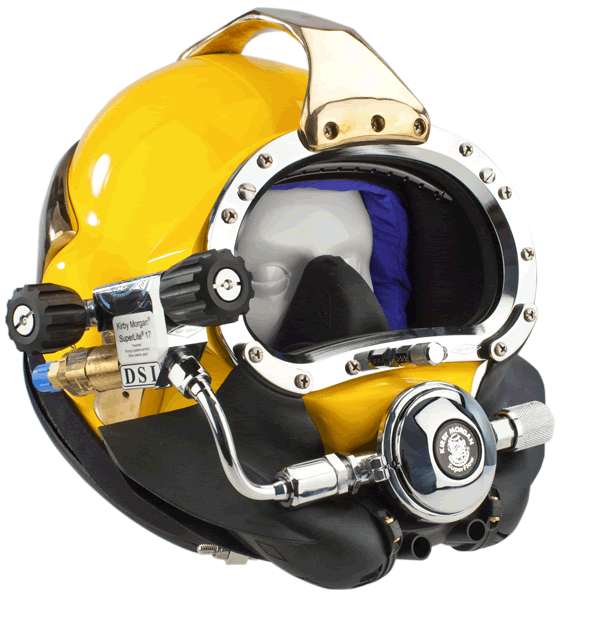 Kirby Morgan® 97 DIVING HELMET w/MWPC (500-701) - AXSUB® Commercial Diving  Supplies