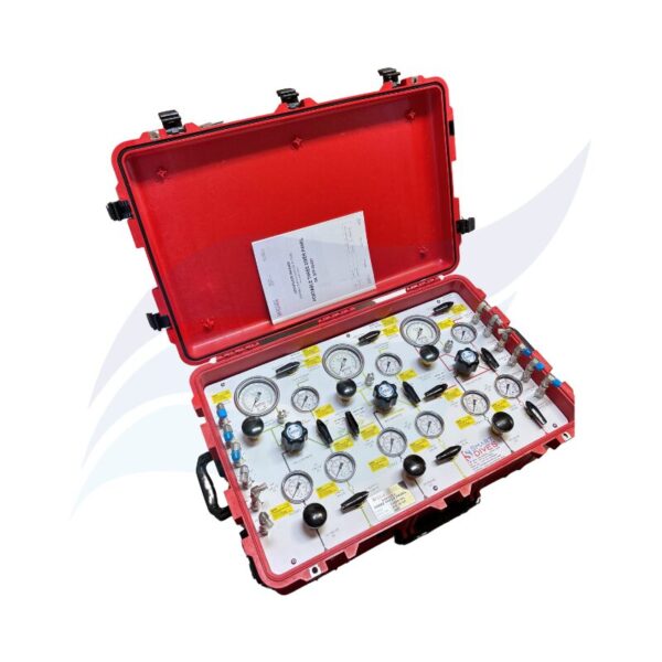 SMARTDIVES Air Control Panel - 3 divers  commercial version with three pneumogauges - Image 2